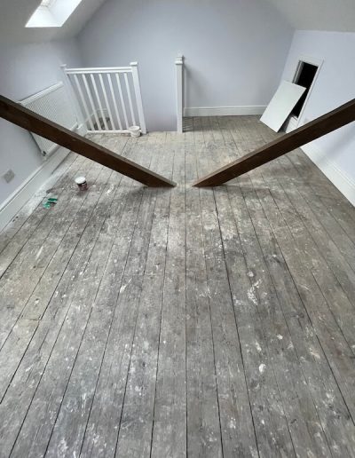 Image 18 before Floor restore South West wood floor sanding cleaning
