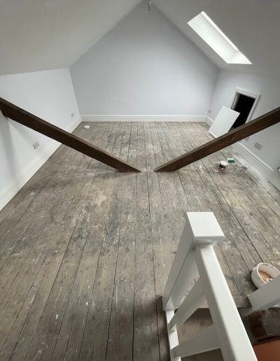 Image 19 before Floor restore South West wood floor sanding cleaning