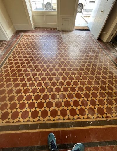 Image 5 before Floor Restore South West Stone Tile restoration repair