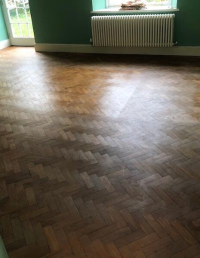 Image 9 before Floor restore South West wood floor sanding cleaning